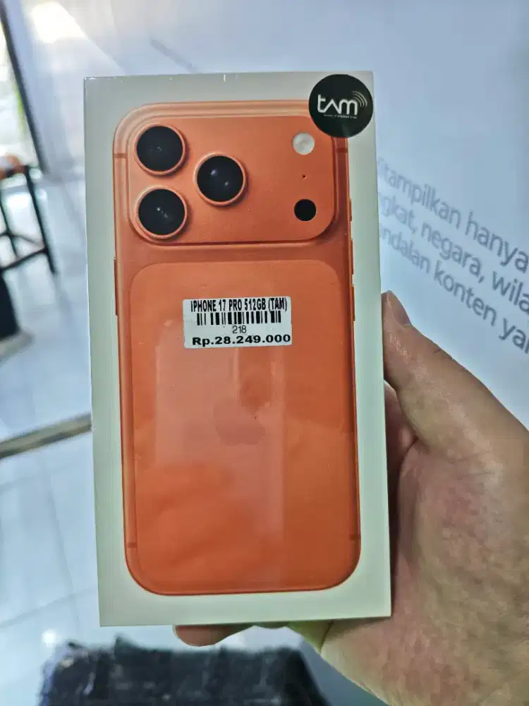 IPHONE 17 PRO READY STOK DI TOKO ATLANTIS