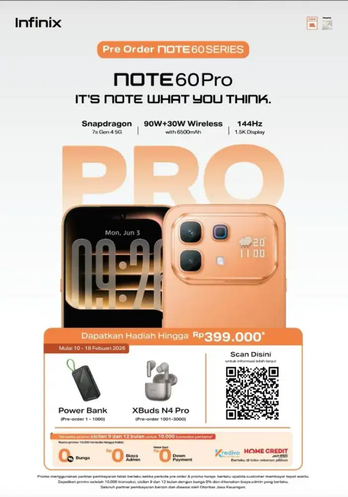 INFINIX NOTE 60 PRO PRE ORDER