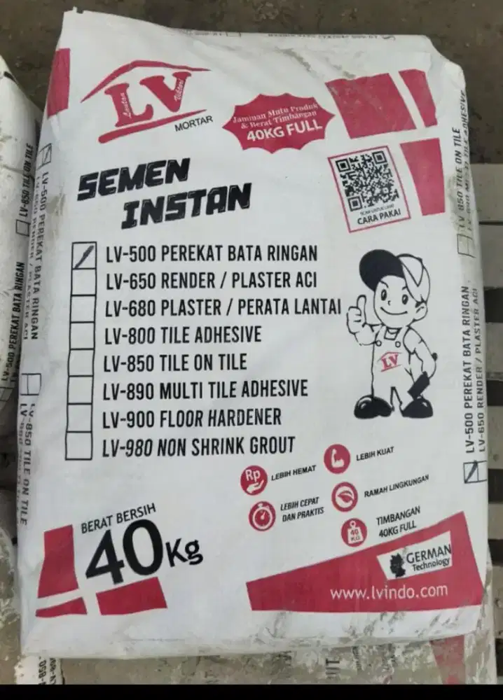 SEMEN MORTAR PEREKAT HEBEL KERAMIK PLASTER DAN ACIAN