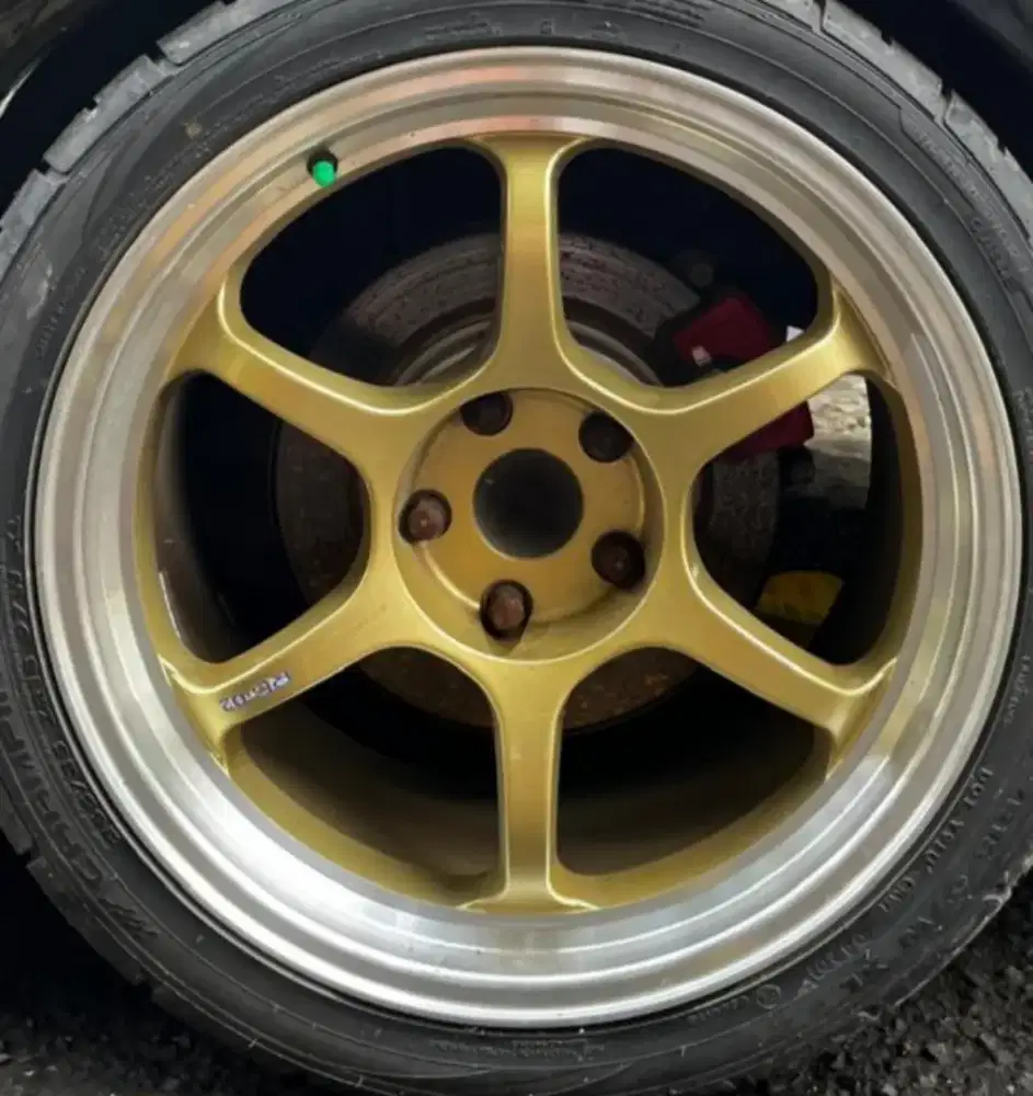 Velg advan RG D2 9.5  rata