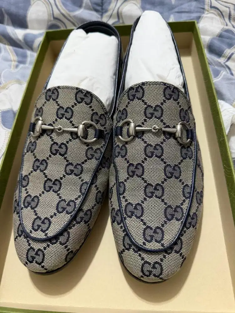 Sepatu Gucci Horsebit Loafers Original – Size 39