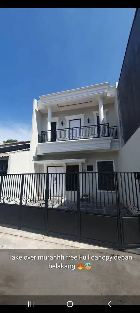 Over Kredit Rumah 2 lantai dekat Stasiun Depok Lama/GDC Depok