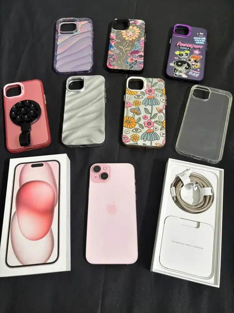 Dijual iPhone 15 Plus 256gb Pink ex.iBox