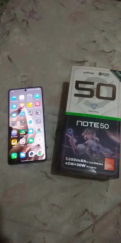 Infinix note 50 butuh hari ini