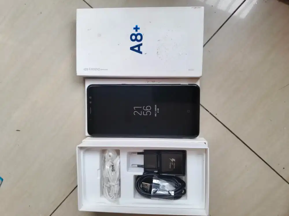 Samsung a8+ 6/64 fullset