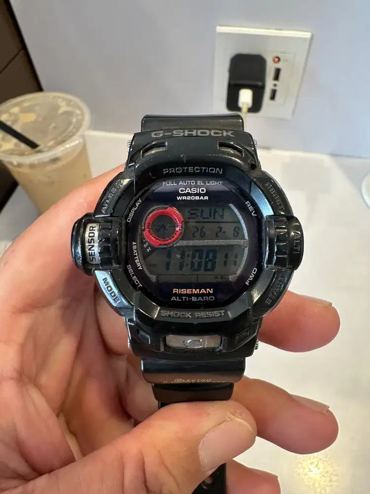 Jam Tangan Digital Casio G-Shock Gshock G-9200 Riseman Original