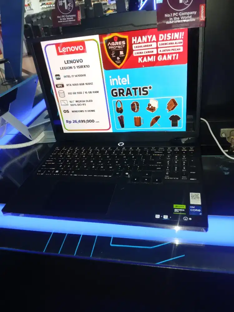 Promo cicilan Legion 5 bunga 0% free2x cicilan