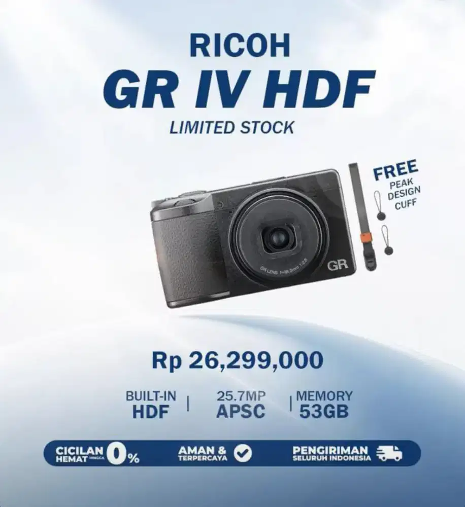 Kamera RICOH GR IV HDF