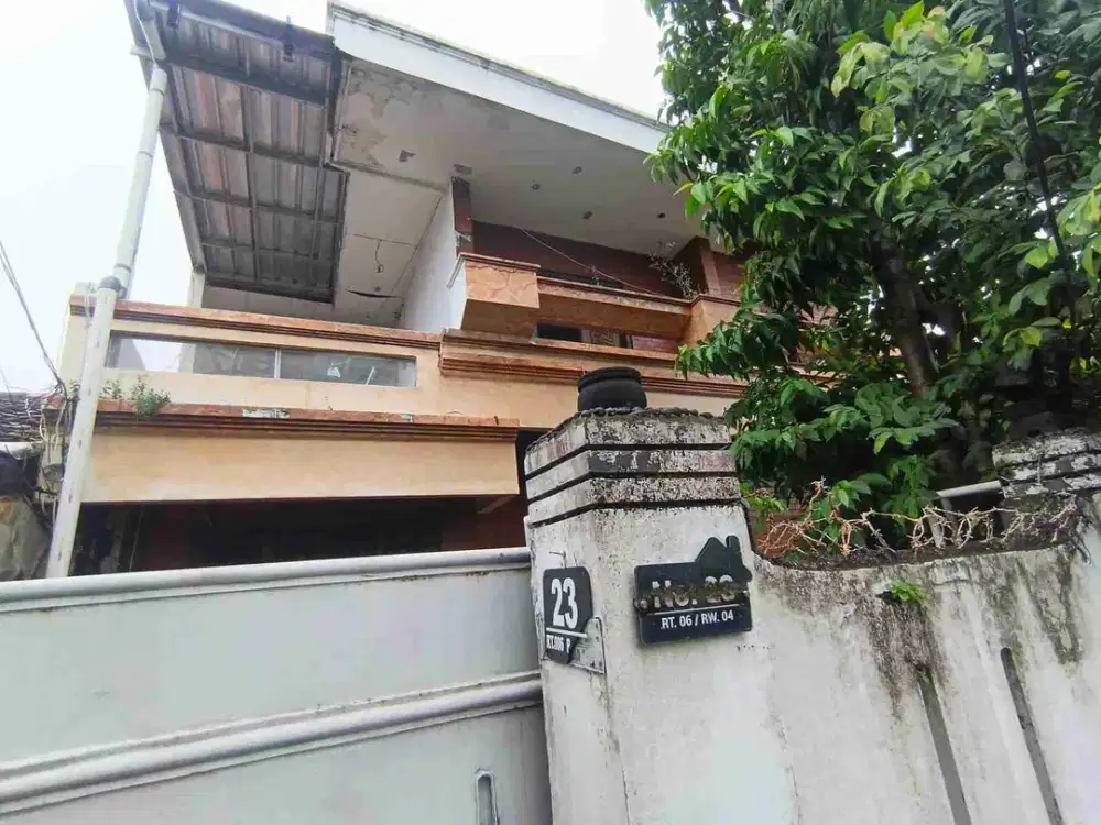 Rumah Lama 2lt di Jl Benda I Pulo Kby Baru Jakarta Selatan