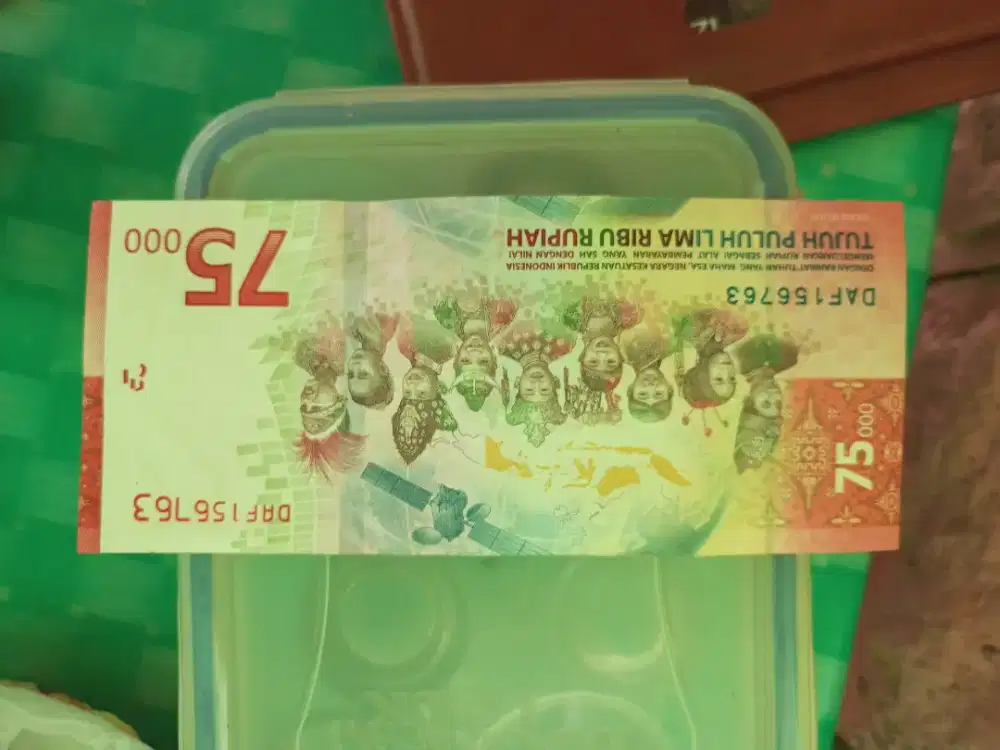 Uang kertas 75 ribu