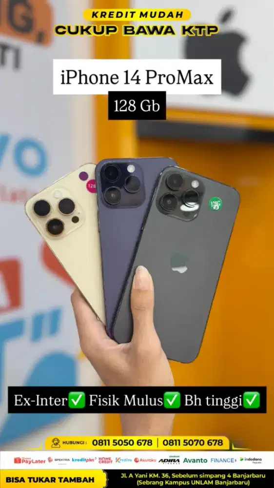 Iphone 14 promax bisa kredit lewat kredivo