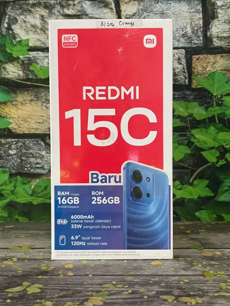Redmi 15c ram 8+8/256 bisa tanpa dp