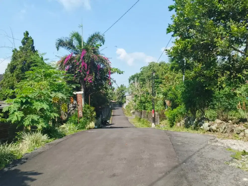 Tanah SHM Pakem Murah 1 Jutaan per Meter Cocok Untuk Villa Private