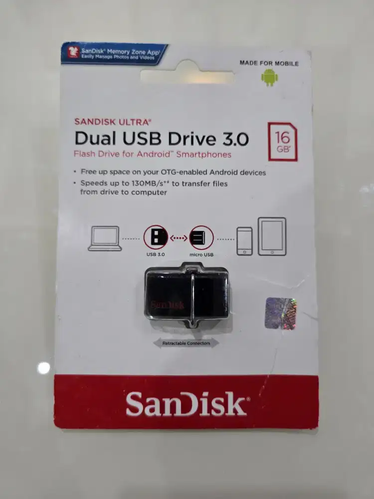 Sandisk Ultra Dual USB Drive 3.0 - 16 GB