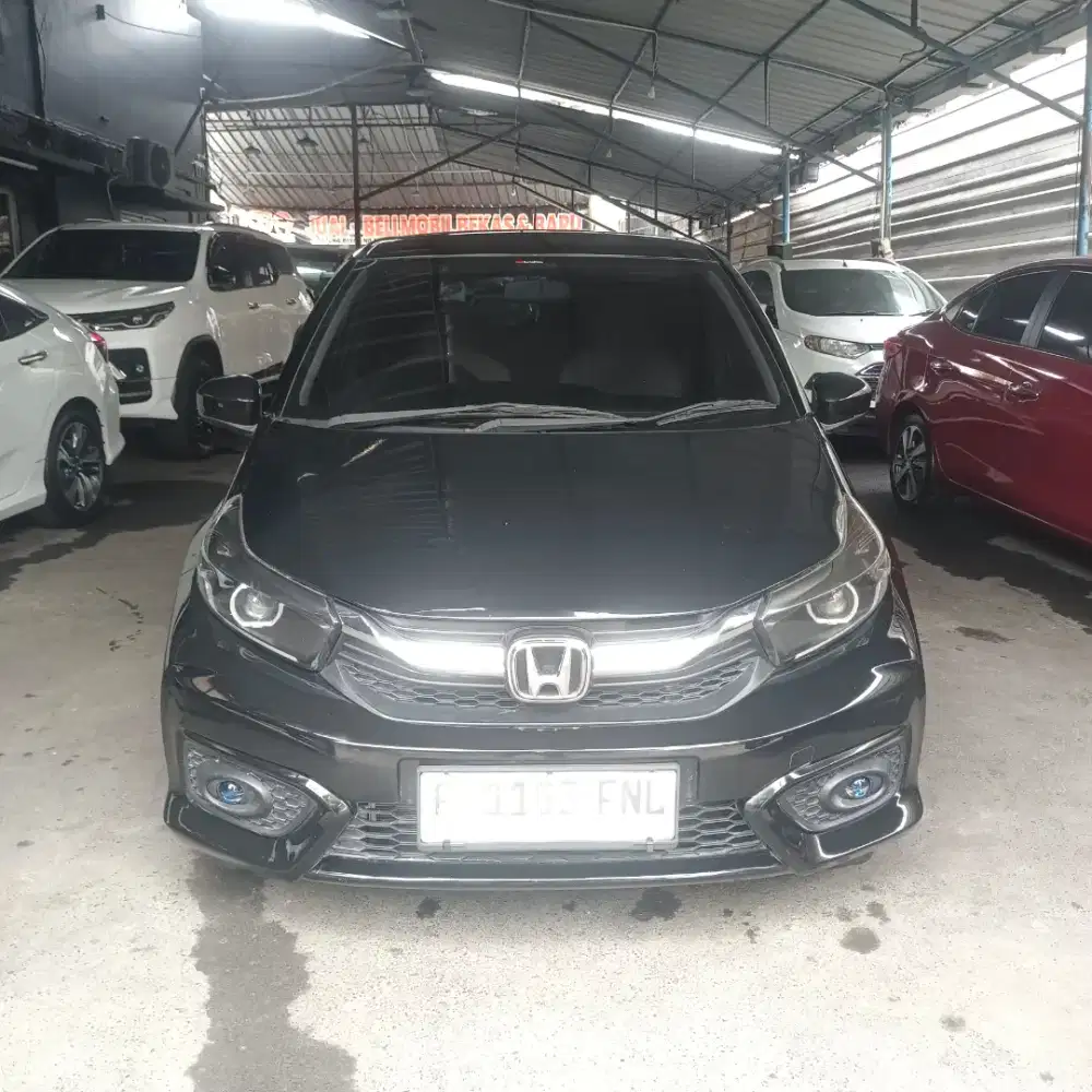 Honda Brio 1.2 E Matic Hitam 2021 Nopol Ganjil