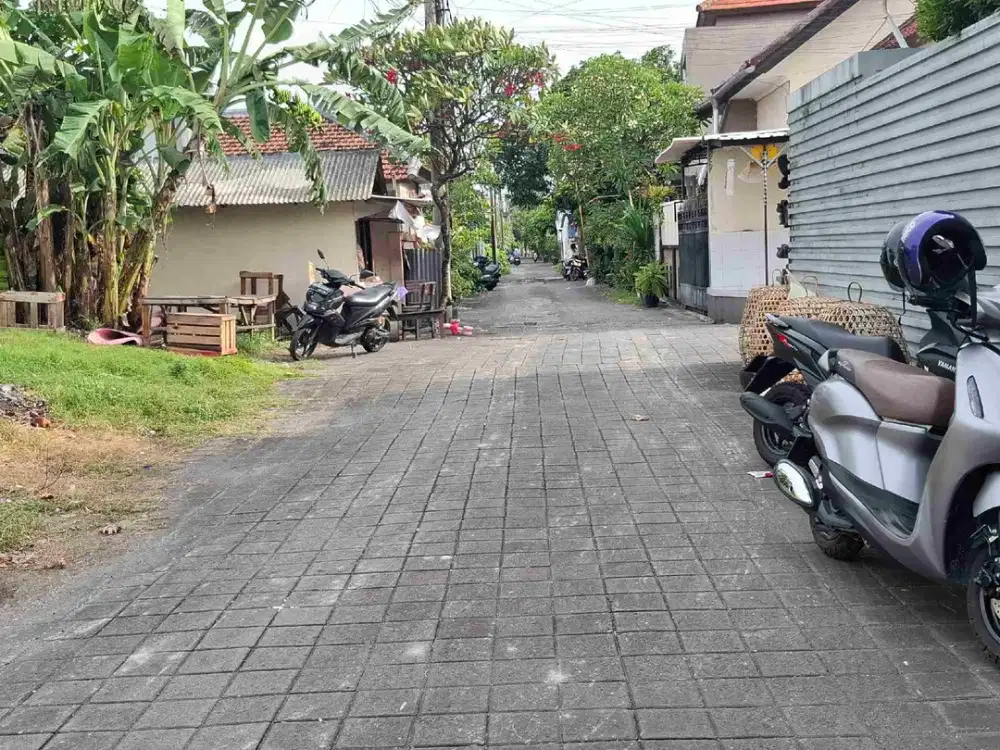 Di jual Tanah kosong Jln Tukad Petanu luas kecil Panjer