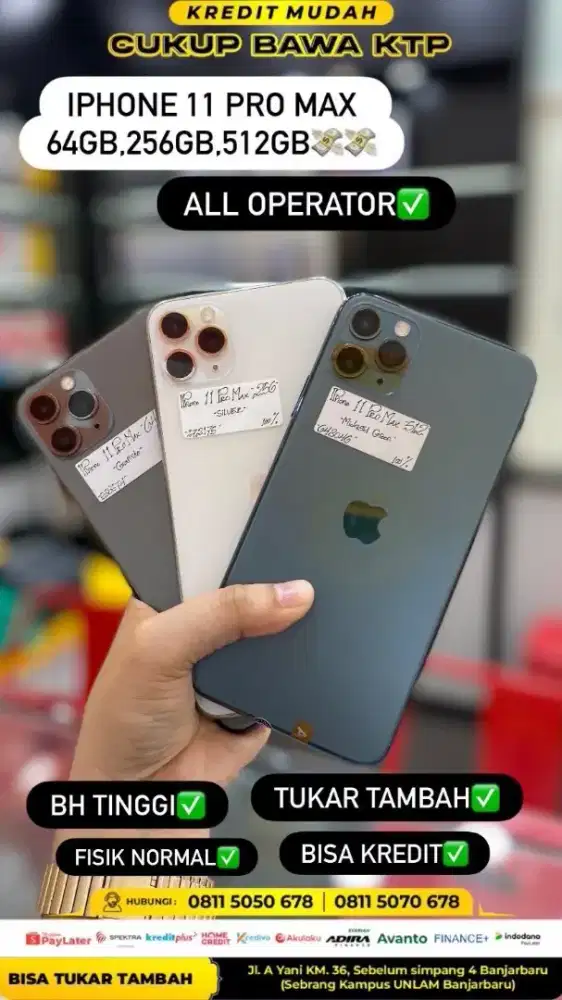 Iphone 11 promax bisa kredit lewat kredivo