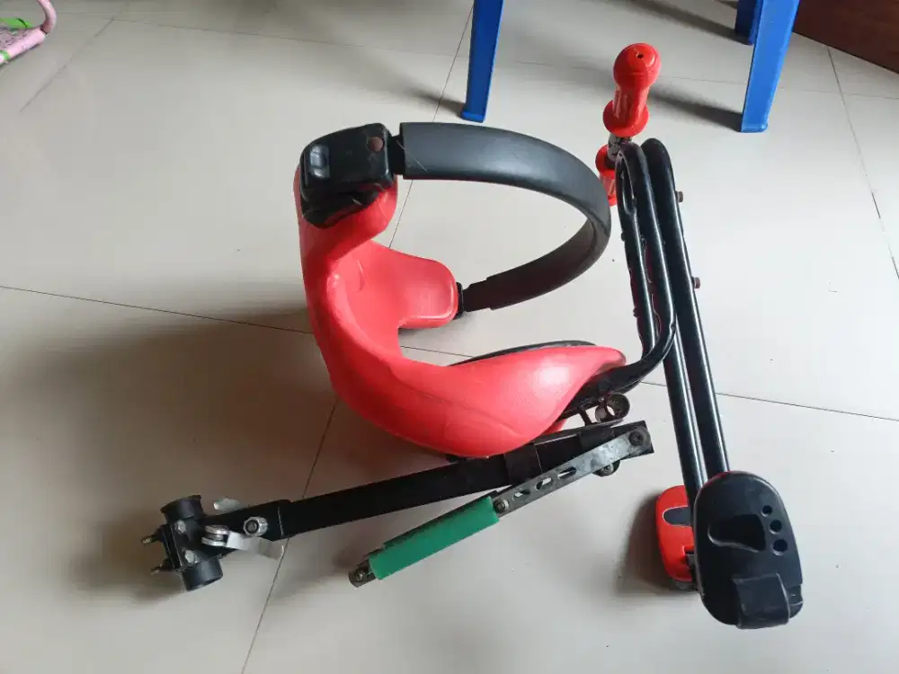 KURSI BONCENGAN ANAK SEPEDA DEPAN PEDAL TEMPAT KAKI