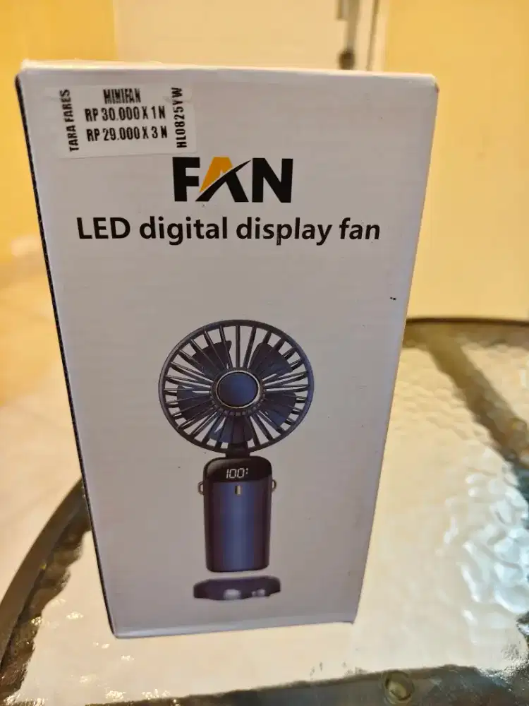 Led mini fan baru