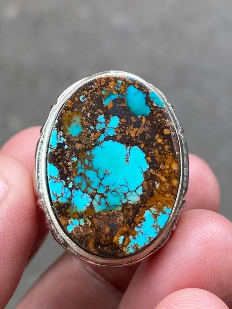 Batu Natural Pirus Persia Lawasan