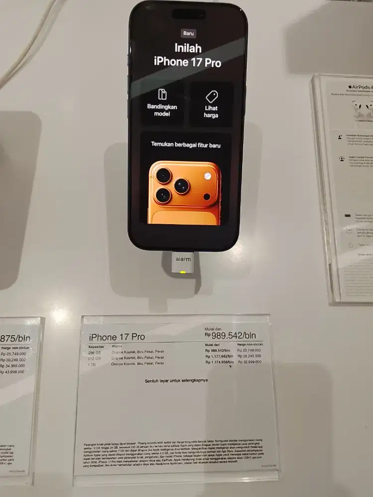 Promo iPhone 17 pro cicilan 0%