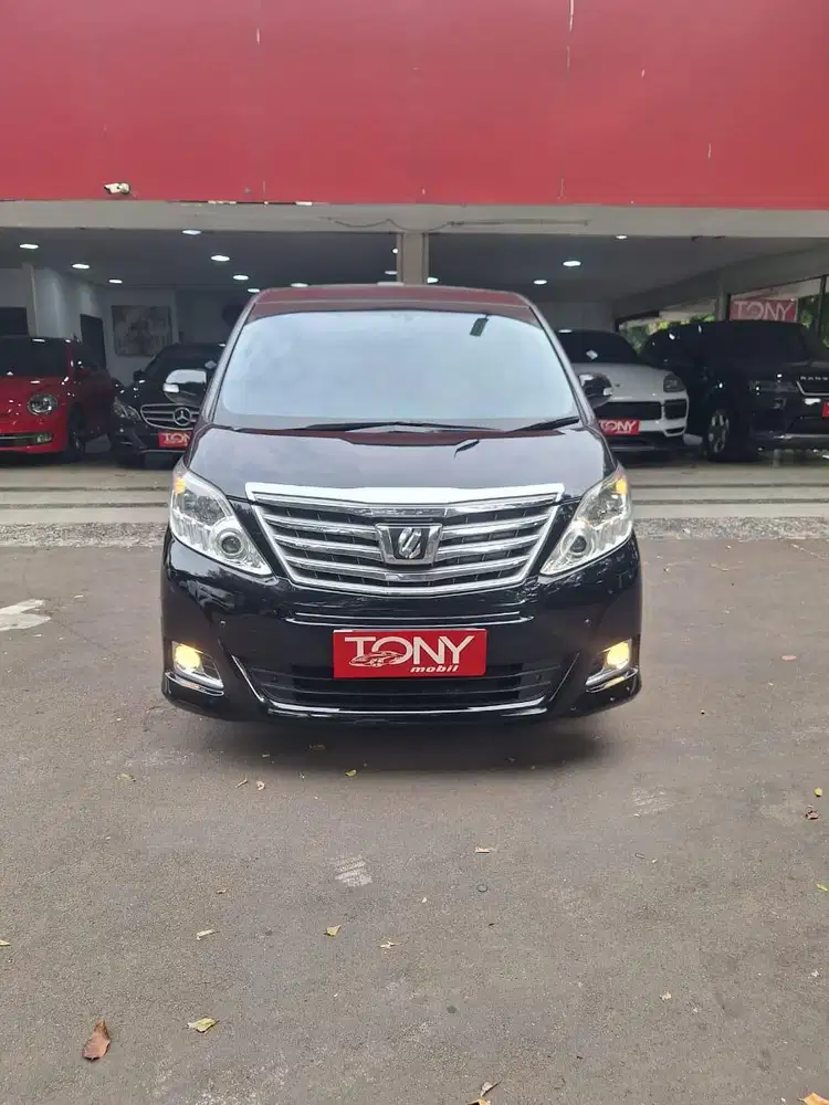 Toyota Alphard 2.4 G ATPM DP ceper 2013 Hitam