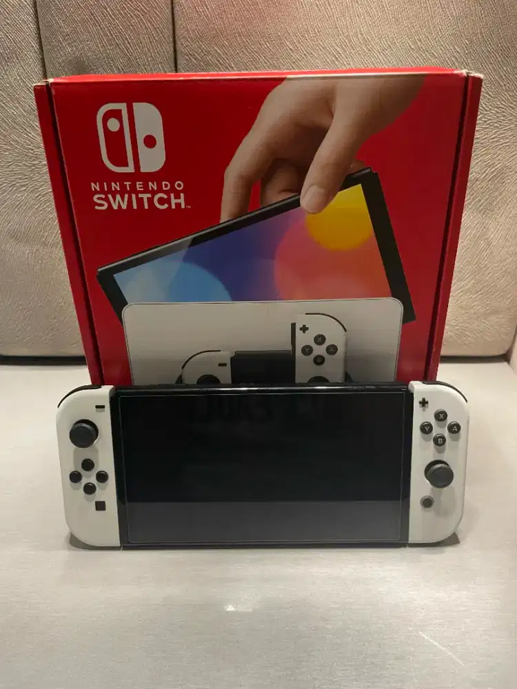 Nintendo Switch OLED OFW Fullset Pembelian 2025 (SECOND)