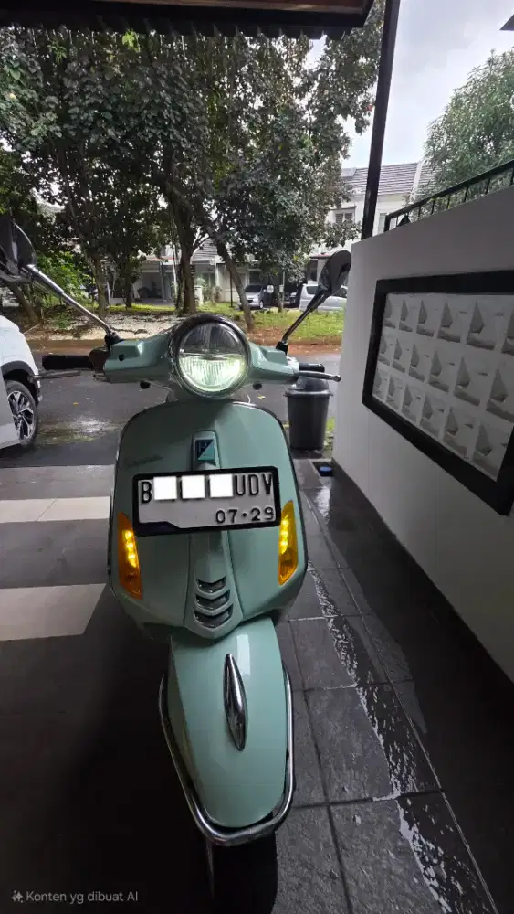 VESPA PRIMAVERA Jarang pakai