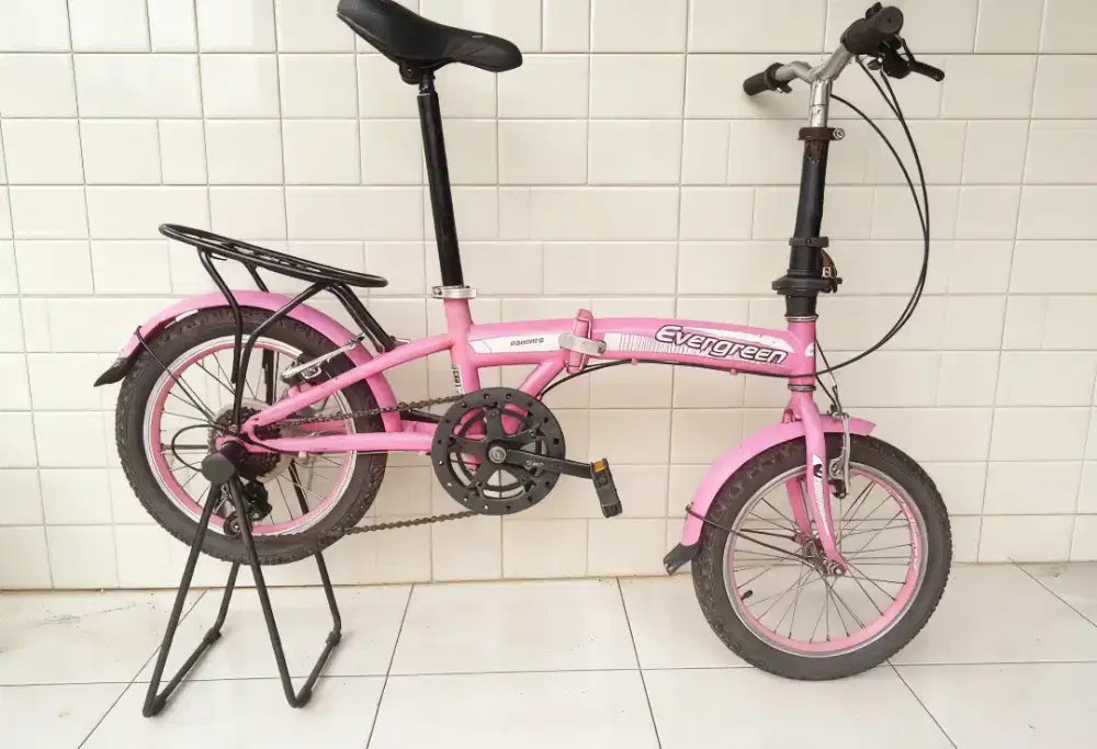 Sepeda lipat ukuran 16 anak