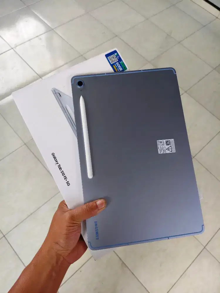 Samsung Tab S10 FE + 5G 12/256GB sepakat keyboard original