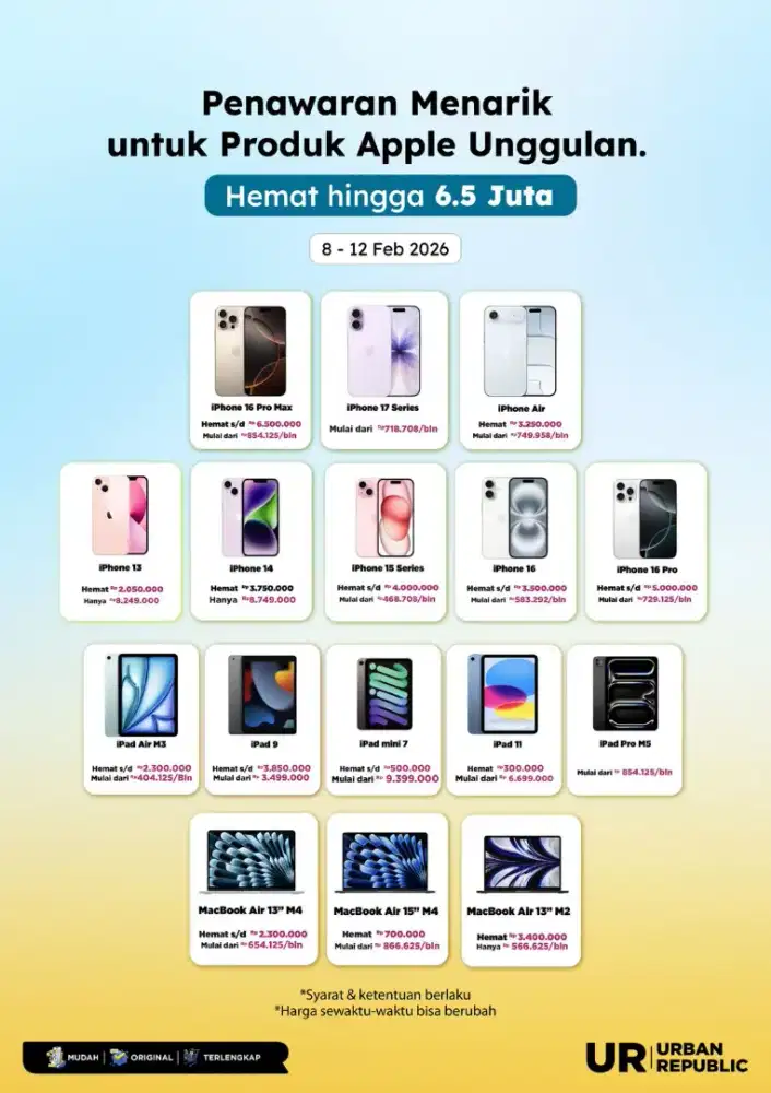 PROMO BULAN FEBRUARI IPHONE