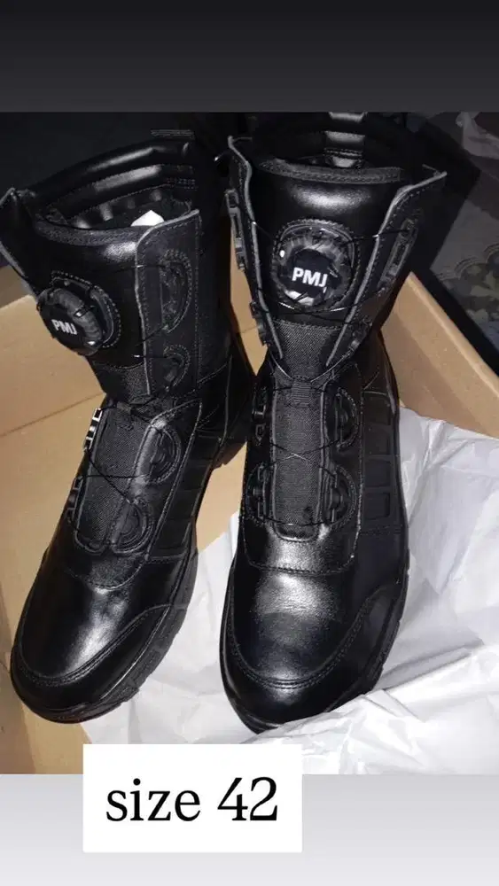 Sepatu Polri, TNI, Security - PDL / PDH