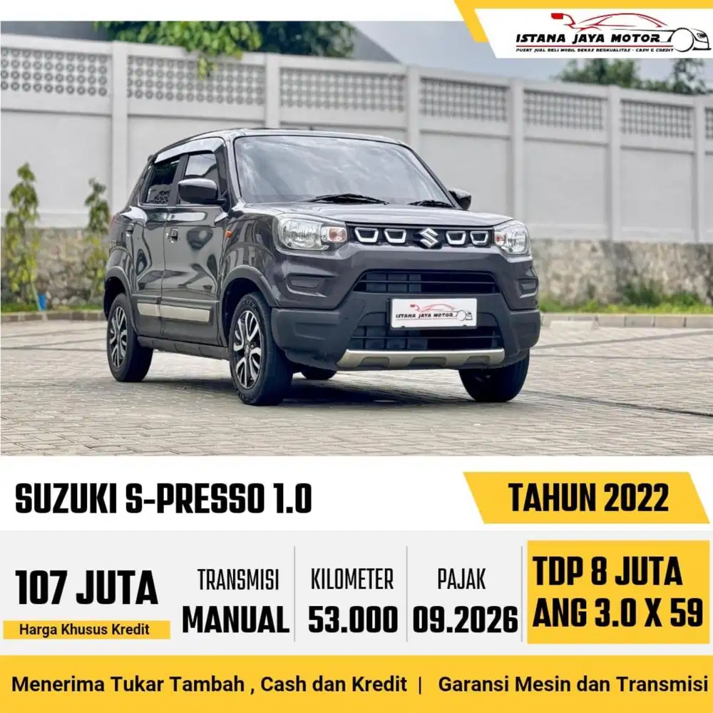 Suzuki S Presso MT th 2022 #istana jaya motor