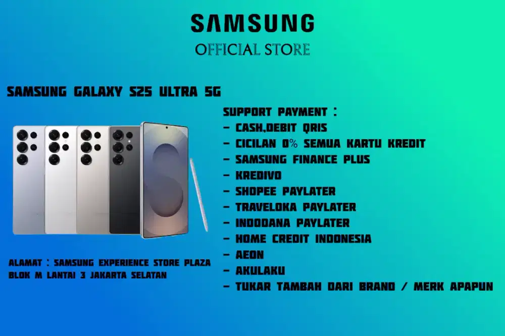 PROMO Samsung Galaxy S25 Ultra 5G Garansi 100% Resmi SEIN