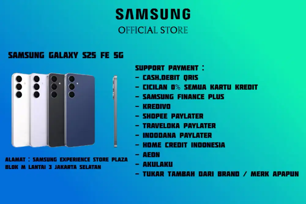PROMO Samsung Galaxy S25 FE 5G Garansi 100% Resmi SEIN