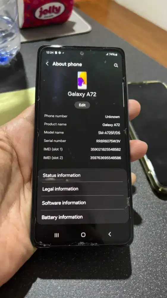 Samsung A72 8/128gb ex sein