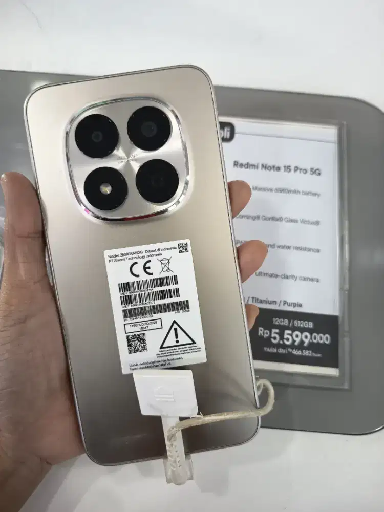 Redmi note 15 pro 5g ram 8 & ram 12