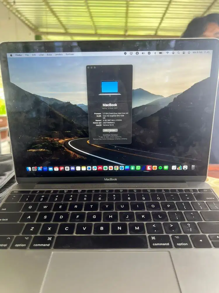 Macbook Air Retina 2017 12 inch