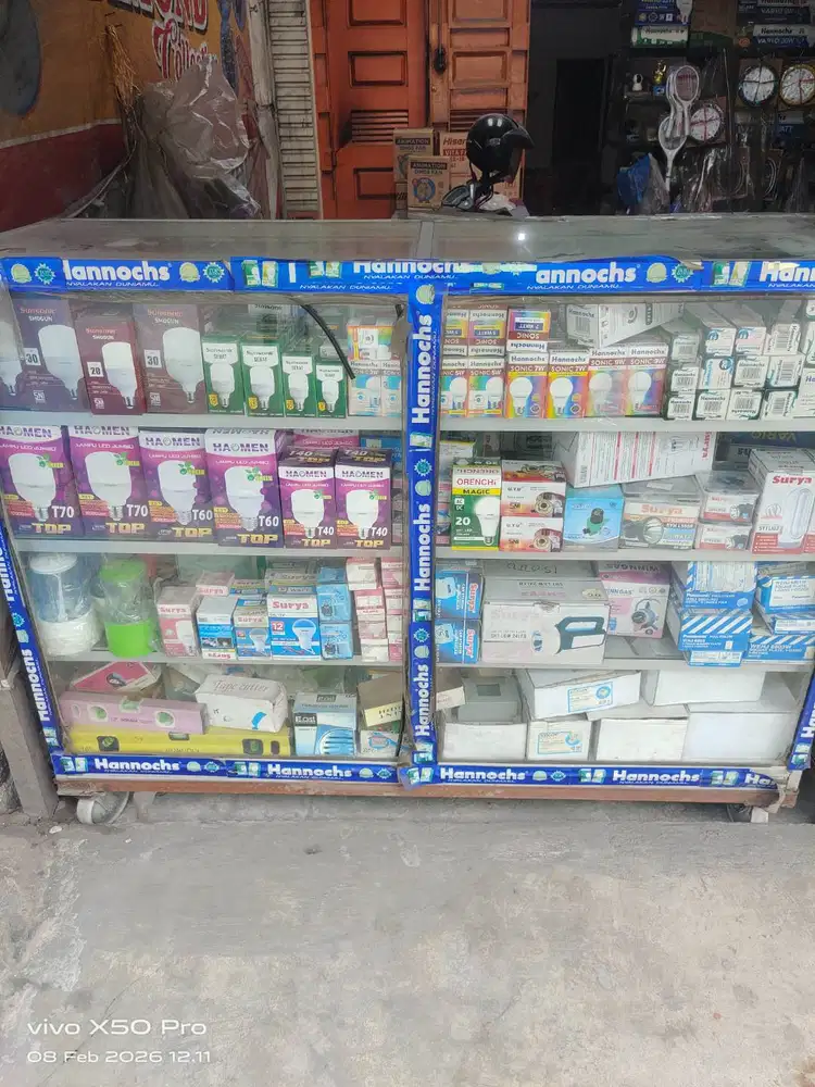 Steling kaca untuk usaha 1 set (3 steling)