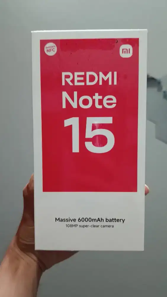 Xiaomi Redmi Note 15 6/128 Black BNIB