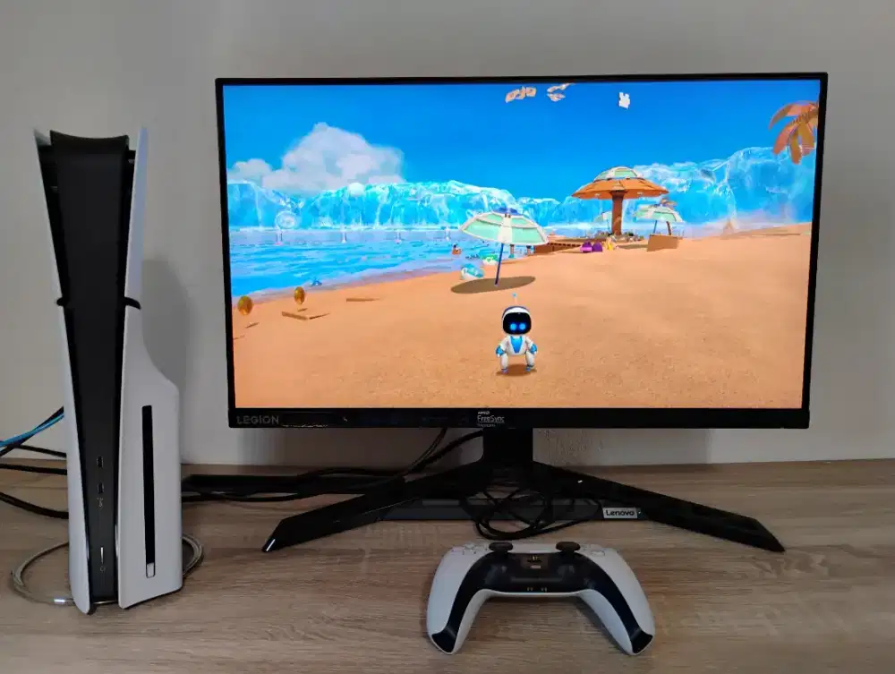 PS5 Slim Disc Edition garansi resmi + games