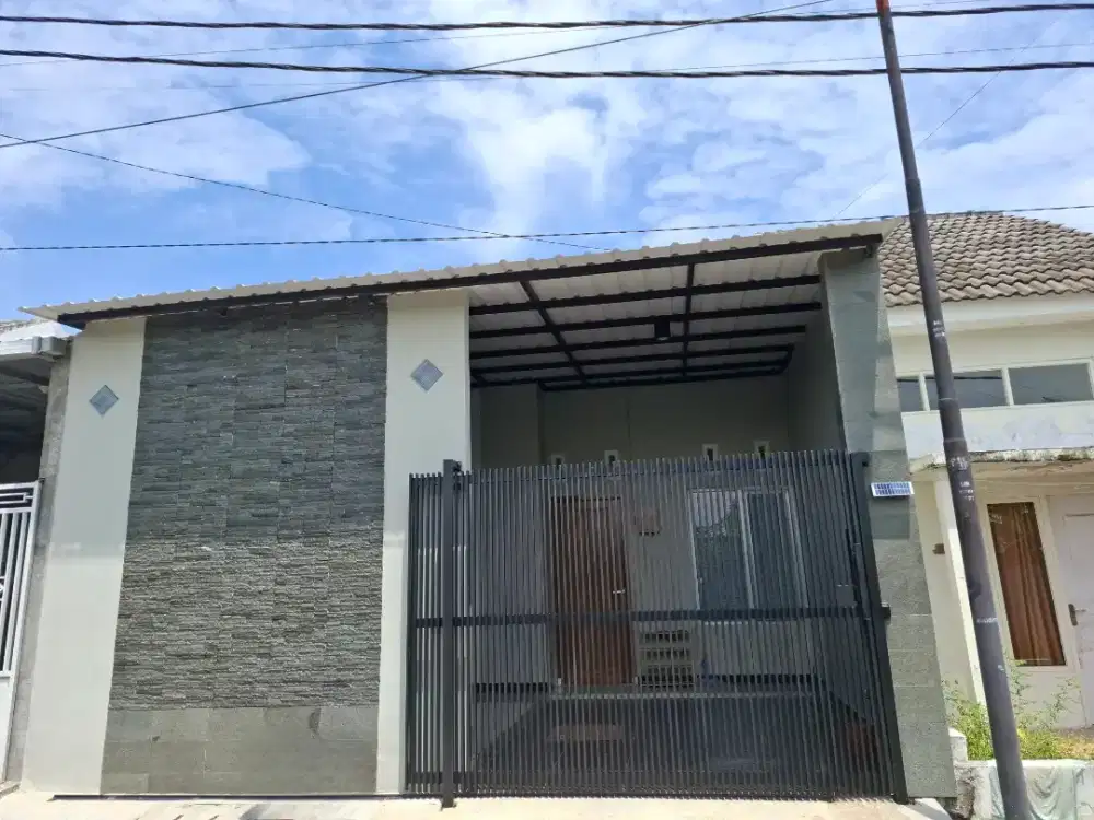 Rumah baru dikontrakkan