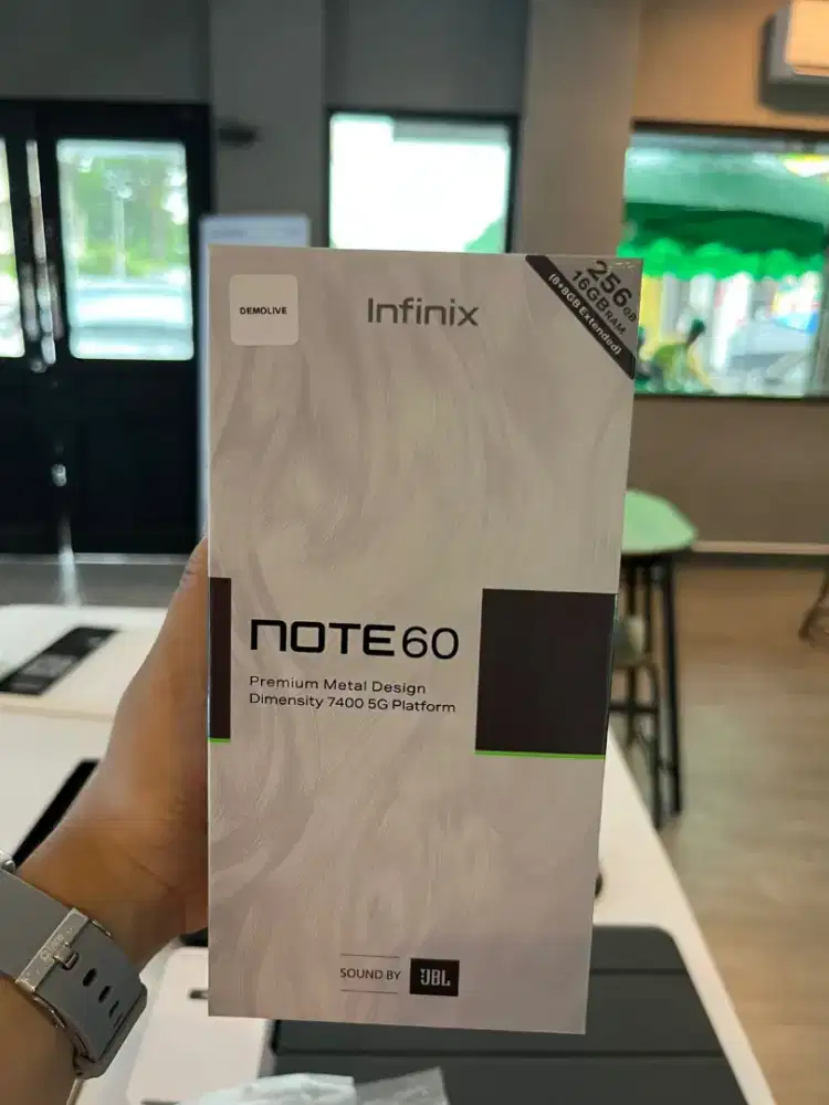 Promo INFINIX NOTE 60 5G 8+8/256 GB NEW SEGEL