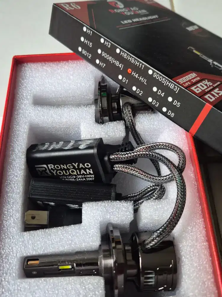 Lampu LED super terang H4