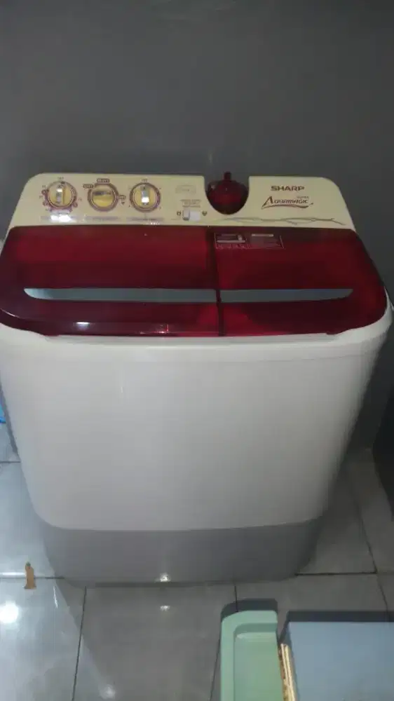 Jual mesin cuci merk sharp kapasitas 9kg fungsi normal