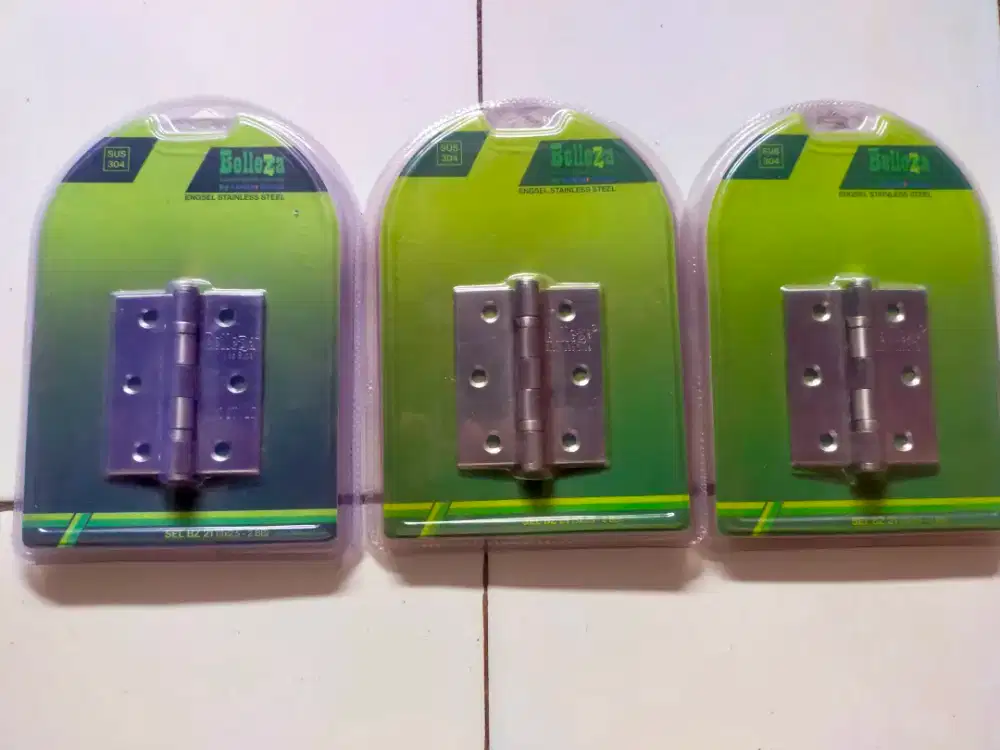 ENGSEL PINTU JENDELA 3,25 INCH BELLEZA STAINLESS STEEL