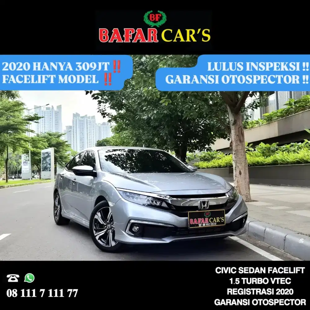 Honda Civic Turbo Sedan 2020