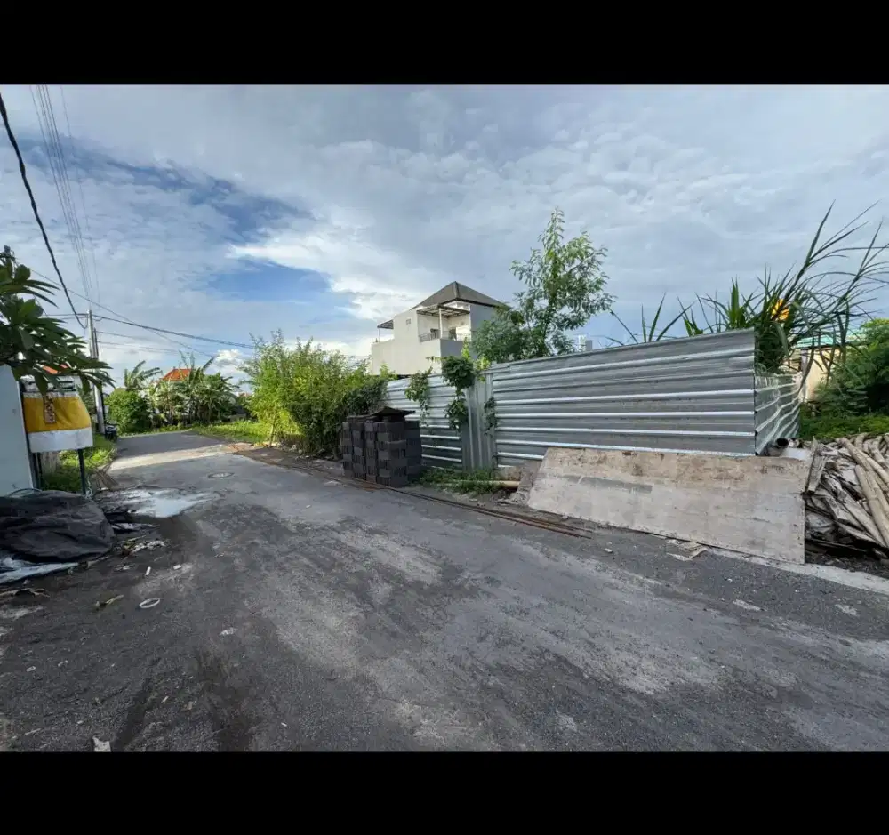 Jual tanah kecil langkah 100 meter dri Jl Utama Sedap Malam Denpasar