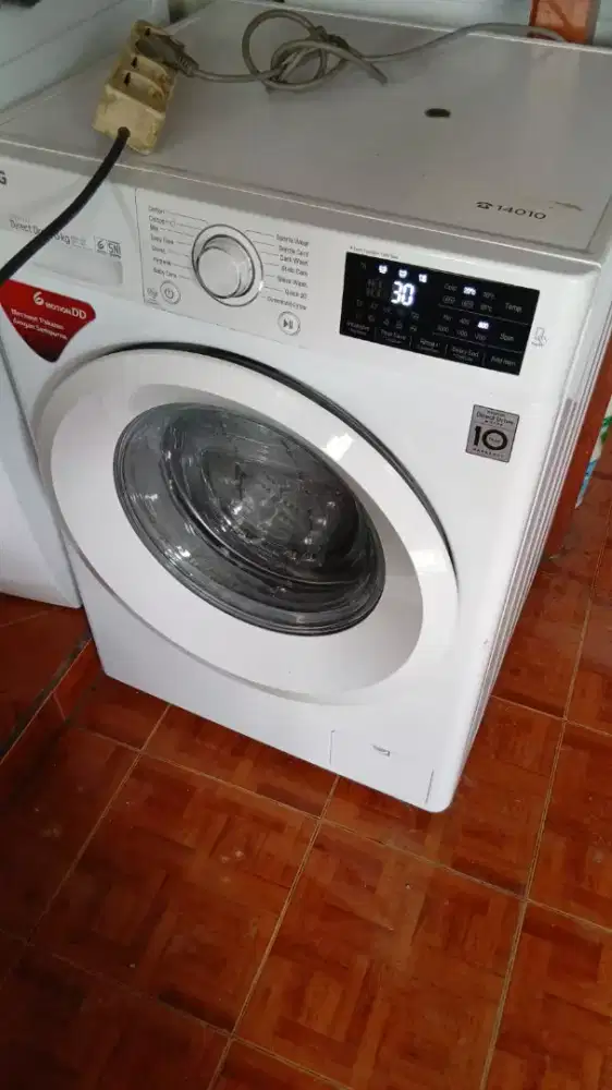 Mesin cuci lg inverter 8kg normal