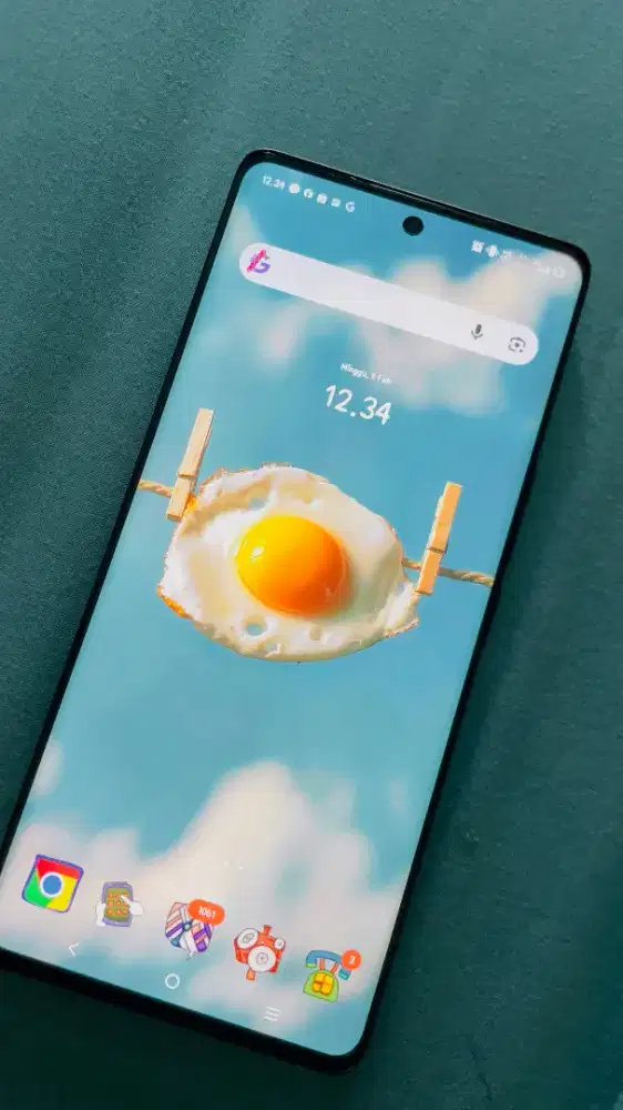 Vivo v40 5G 12/256 silver fullset ori nominus